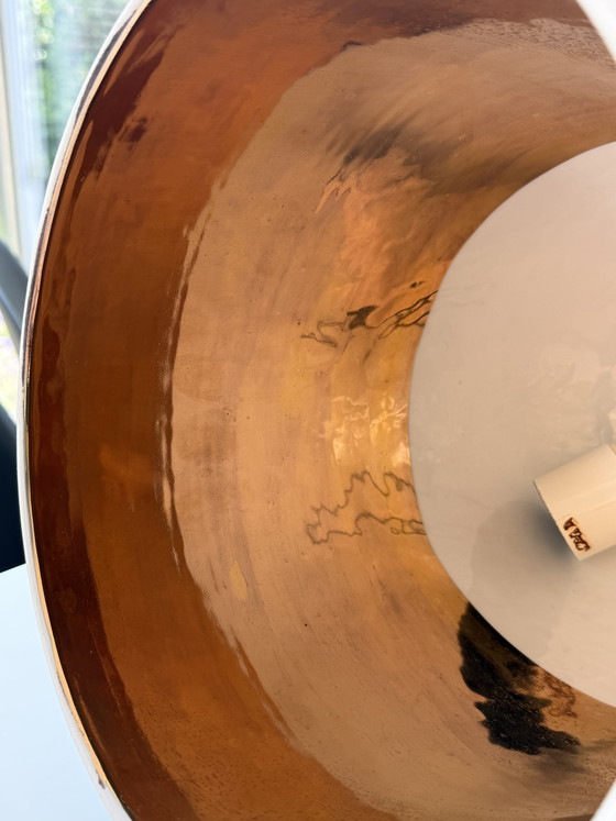 Image 1 of Pols Potten Buffer Pendant Lamp in Porcelain and Gold