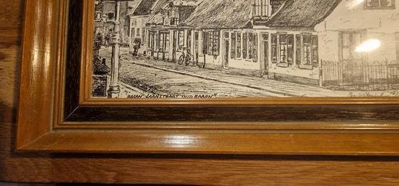 Image 1 of JAN WILMINK beautiful old pen drawing