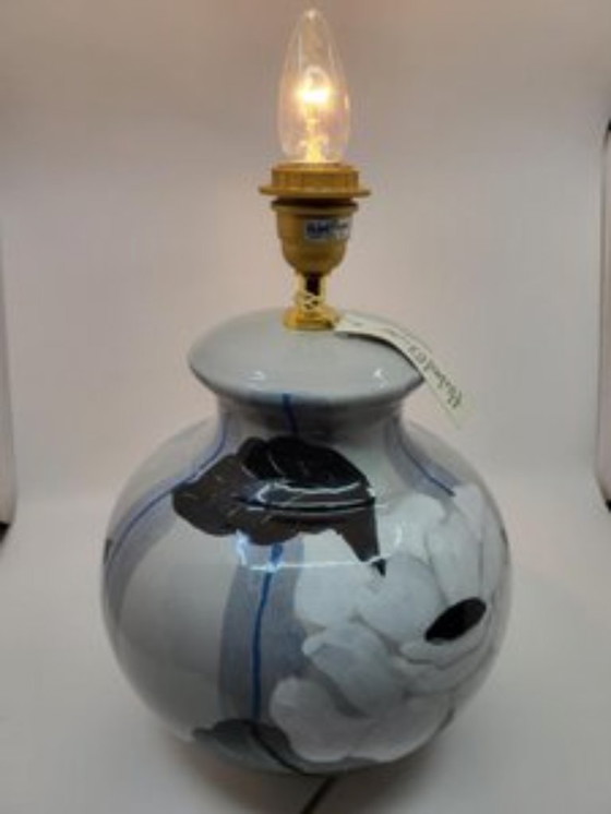 Image 1 of Hubert Olivier ceramic table lamp, France, 1980