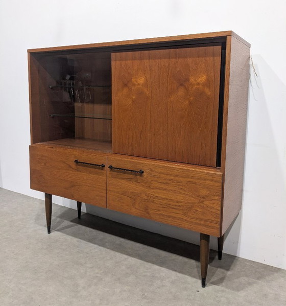 Image 1 of Mobile bar/credenza alta di metà secolo