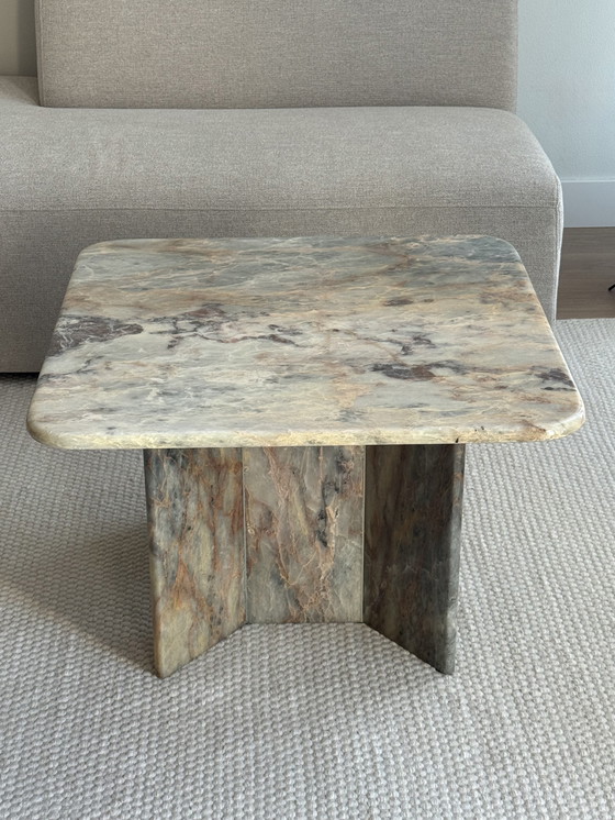 Image 1 of Vintage marble coffee table
