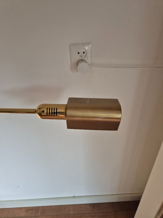 Lampada da terra Herda - Lampada da lettura - Stile notaio - Dimmer – Lampade da terra, Ottone (photo 7 of 9)