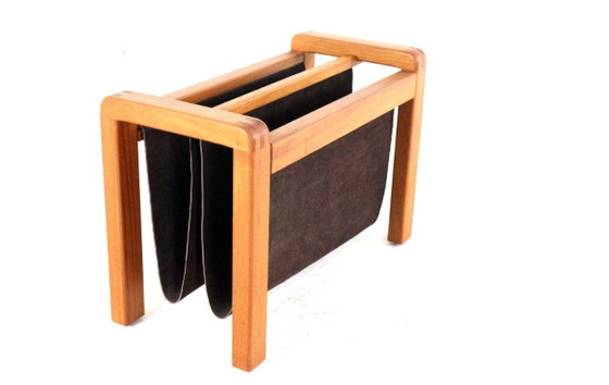 Salling Stolefabrik Reading Tray Magazine Rack Storage Holder Vintage Danish Design – Wood (photo 6 of 15)