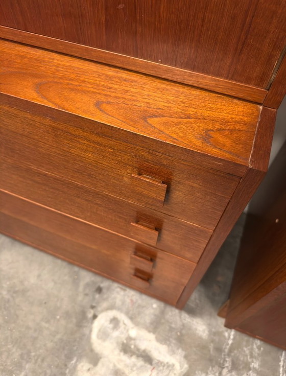 Image 1 of Ensemble d'armoires murales modulaires vintage