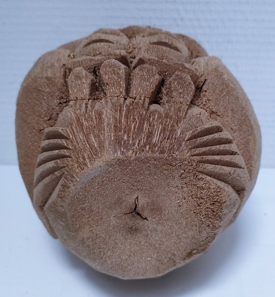 Image 1 of scultura scimmie famiglia cocco vintage