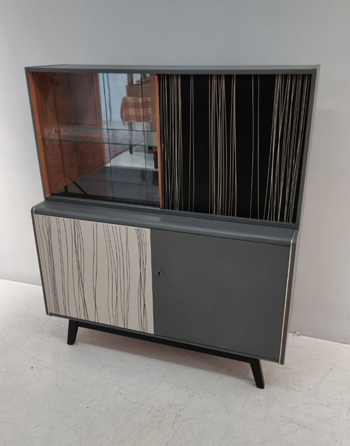 Vintage-Vitrinenschrank, 1970er Jahre – vitrinekasten, Wood (photo 2 of 11)