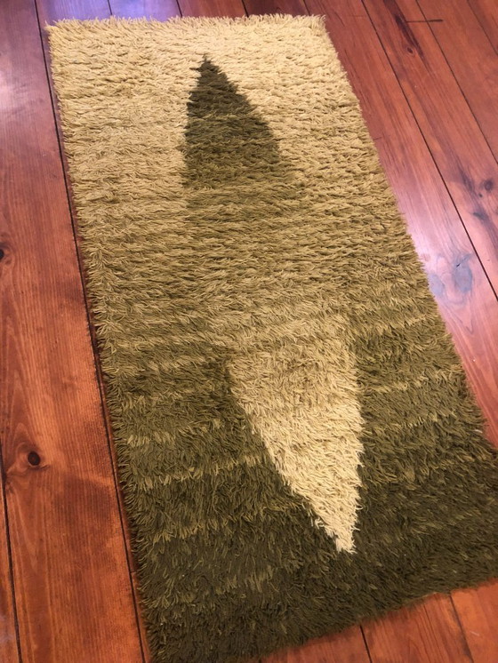 Image 1 of Tappeto originale degli anni '70, design vintage