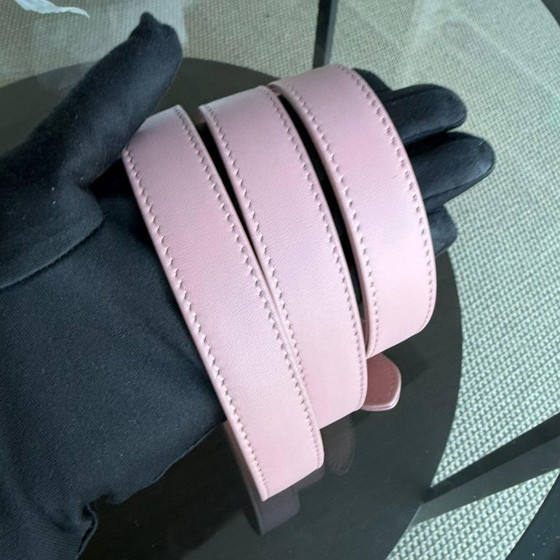 Image 1 of Dior Lady D-Joy Medium - Cannage lamsleer Sakura roze met zwarte hardware