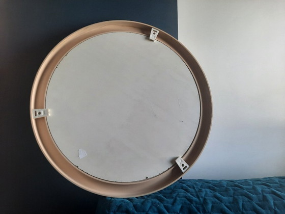 Image 1 of Lot de 2 miroirs ronds vintage Space Age – années 1970