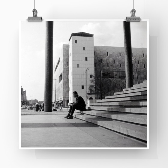 Image 1 of 1x Rotterdam, Beursplein - Scale e De Bijenkorf (1961)