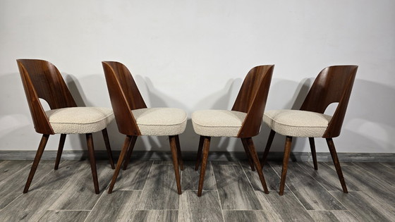 Image 1 of Dining Chairs by Oswald Haerdtl, Set of 4