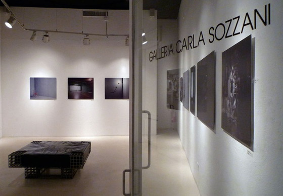 Image 1 of Large bench ottoman by Carla Sozzani in Milan mohair velvet 1990s