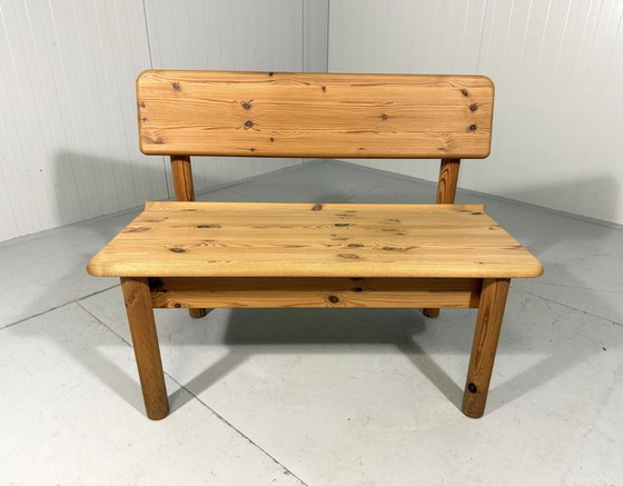 Image 1 of Korup Design Solid Pine Bench with Storage Denmark