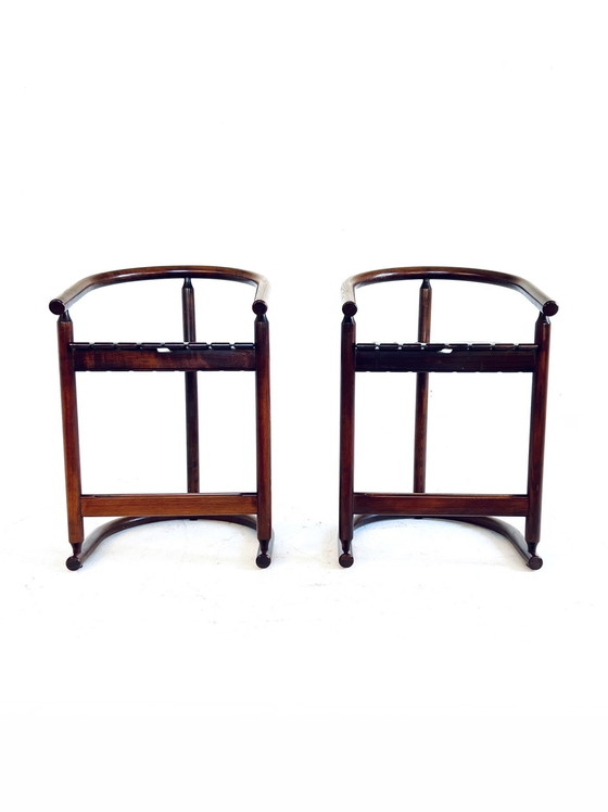 Image 1 of 2x Allmilmö Tabouret de bar arc-en-ciel '80