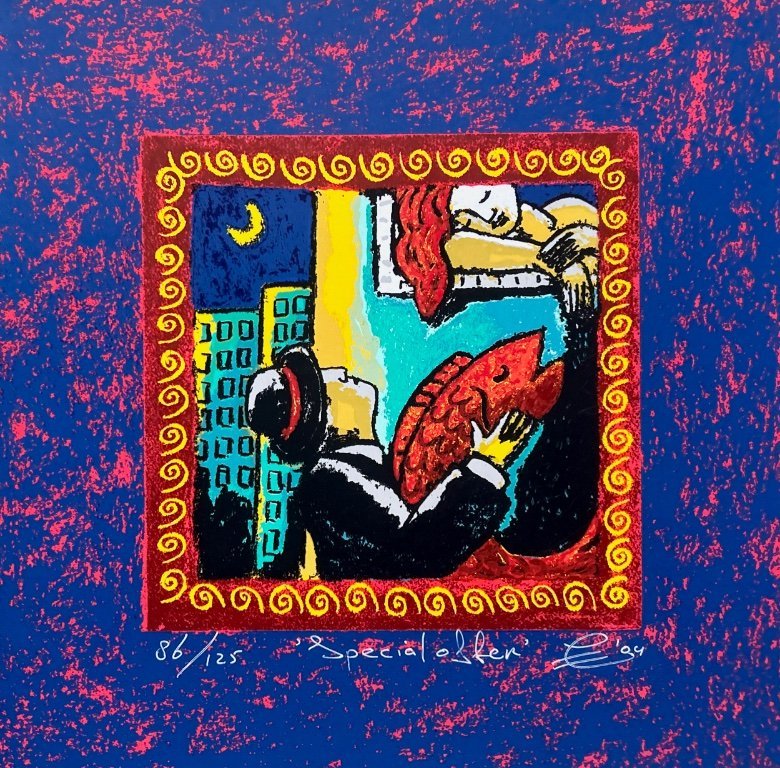 Screen print Jacques Tange - Special offer