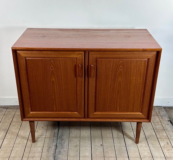 Image 1 of Mueble de almacenamiento escandinavo de teca de la década de 1970 de RT Moëbel