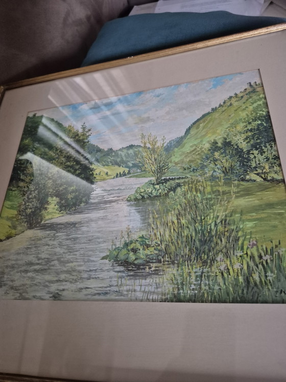 Knauff – Paintings & Drawings, Glass, Paper (photo 7 of 9)