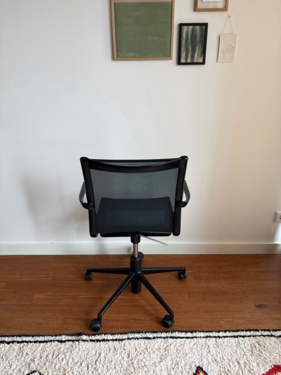 Image 1 of Sedia da ufficio Alias ​​Rollingframe Netweave design - Nero