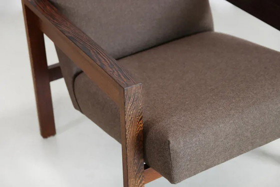 Hein Stolle für 't Spectrum Wenge-Holzsessel Modell SZ25 / SZ80 – Wood, Mid Century Modern (photo 7 of 10)