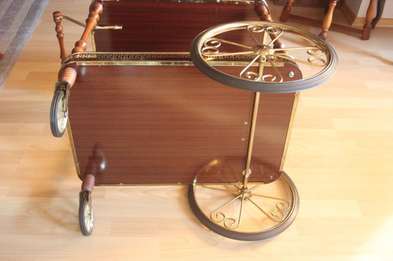 Image 1 of Chariot de bar vintage - Chariot de service