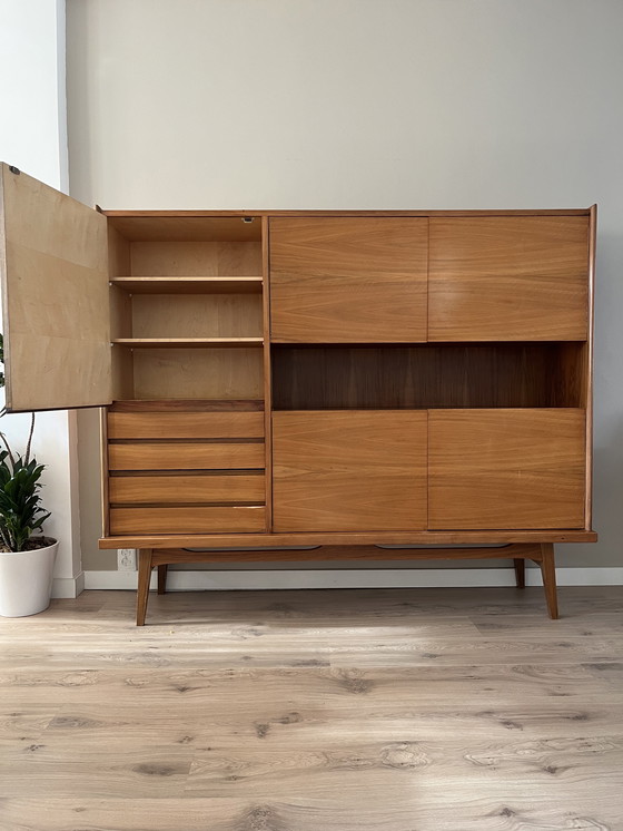 Image 1 of Retro (vintage) highboard uit de jaren 60