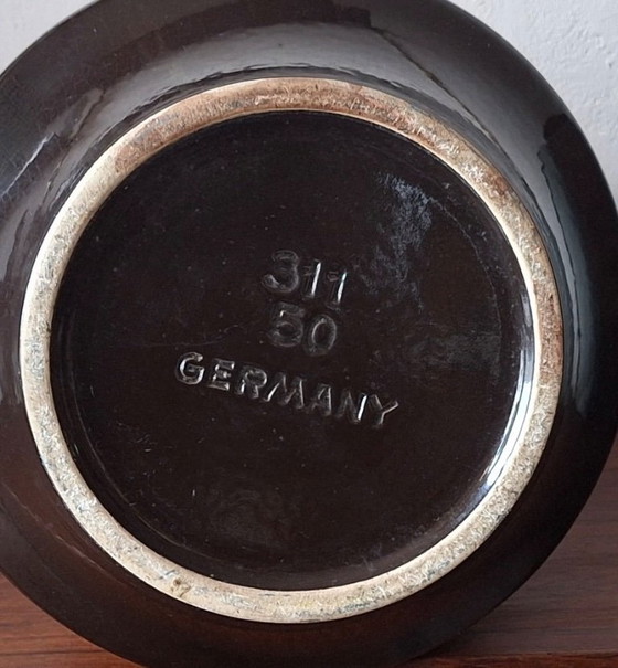 Image 1 of Große, antike, brutalistische Keramik-Bodenvase, 1970er Jahre