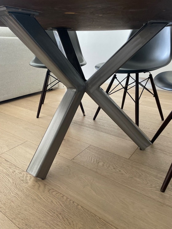 Image 1 of Tavolo in legno massello (per pista da bowling)