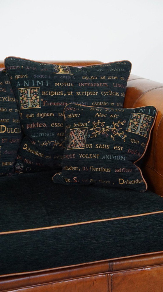 Image 1 of Luxe en ruime 2.5 zits schapenleren design bank