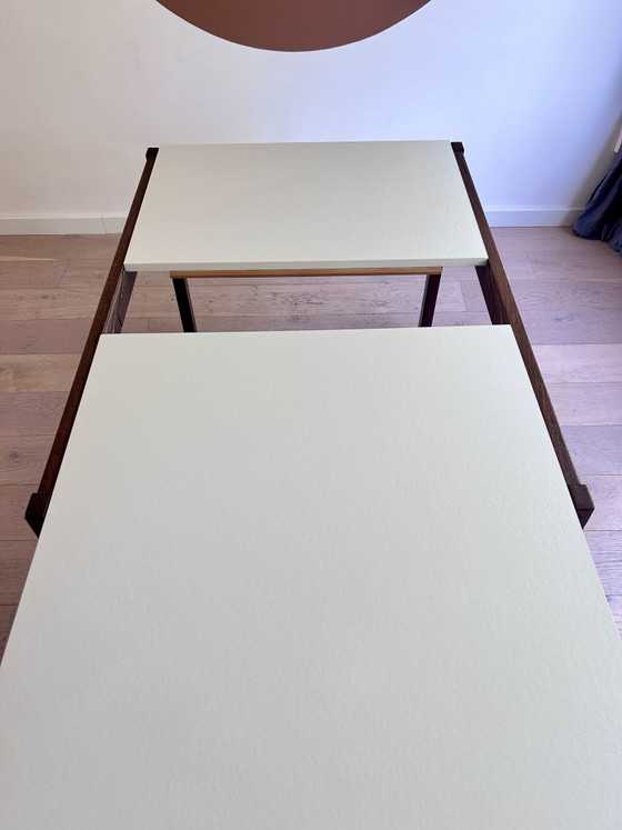 Image 1 of Cees Braakman Pastoe TU30 extendable dining table - wenge-formica