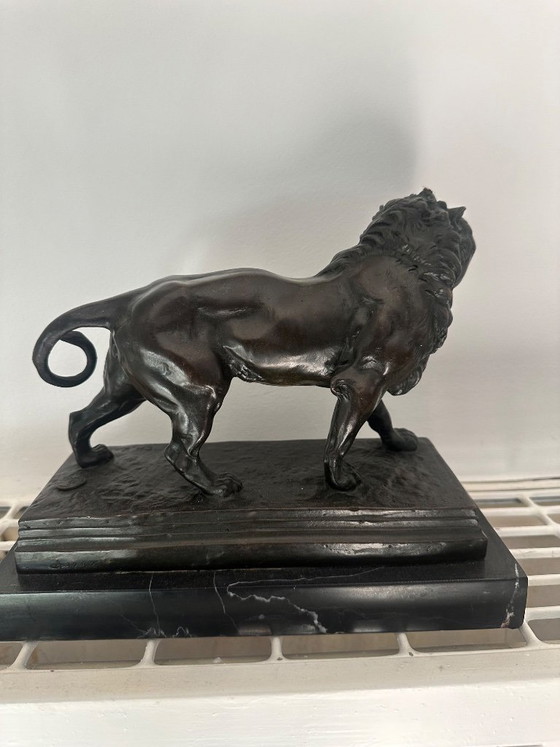 Image 1 of Lion en bronze 