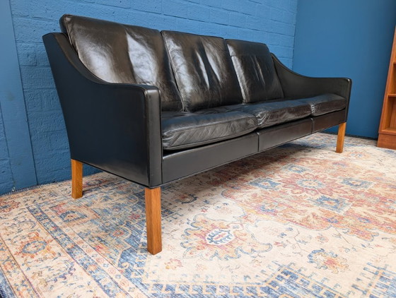 Image 1 of Vintage sofa and armchair, Model 2209 and 2207, Børge Mogensen for Fredericia Stolefabrik, 1960s