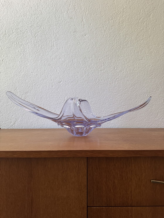 Image 1 of 60s neodymium crystal bowl