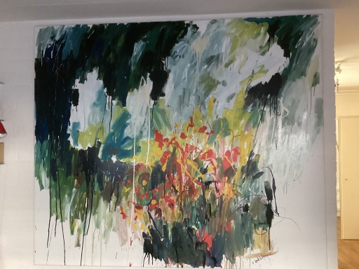Quadro astratto multicolore di Henk Hofstra