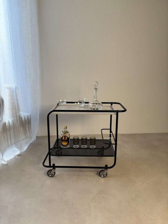 Image 1 of Chariot à thé Pilastro par Tjerk Reijenga, 1960