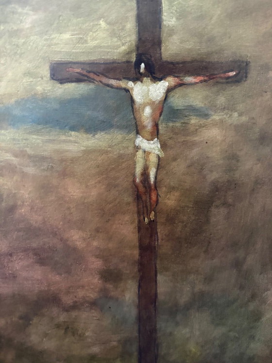 Image 1 of schilderij W. Hofhuizen 1915-1986