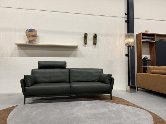 Image 1 of Leolux Enna Bank Senso Forest cuero 225