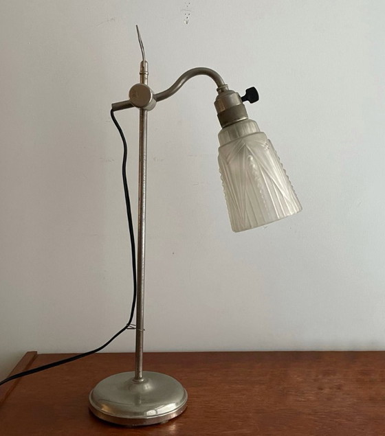 Image 1 of 1st Half 20th Century Art Deco Desk Lamp, France, 1930s