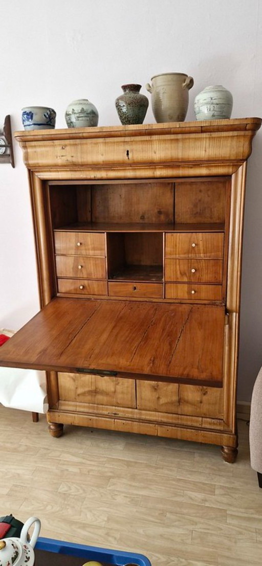 Antique secretaire cabinet