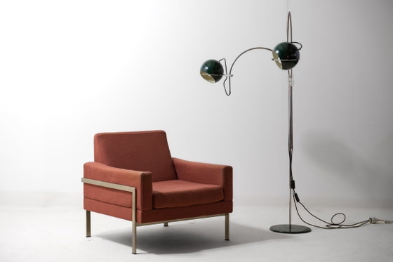 Lampada da terra Mid Century GEPO Double Arc Space Age Eyeball – Lampade da terra, Metal (photo 4 of 16)