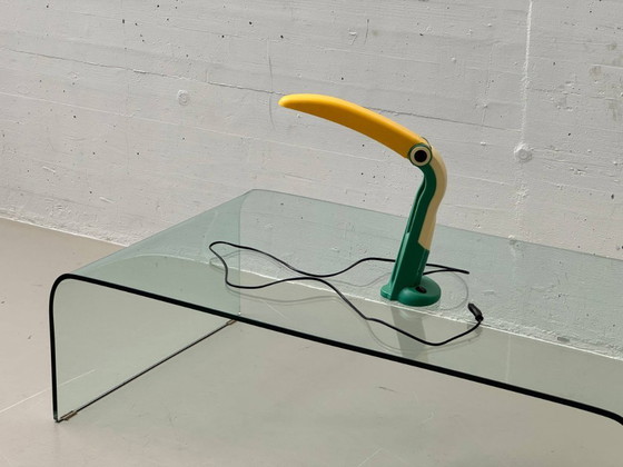 Image 1 of Pop Art icon Toucan table lamp, Italy 1980s