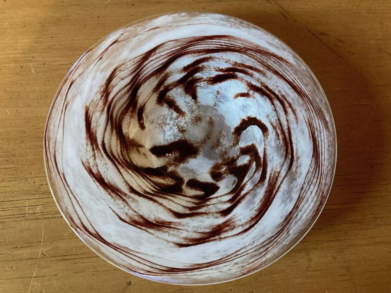 Image 1 of Opaline glass plate/trinket dish from Florence