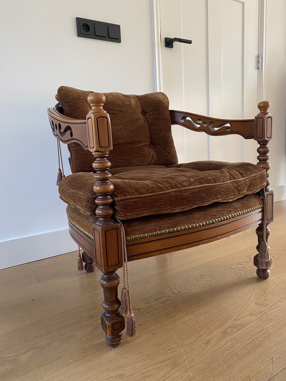 Image 1 of Gioretti fauteuil vintage originale staat