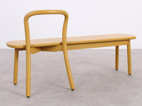 Image 1 of DUM Office Beech Bench honey yellow