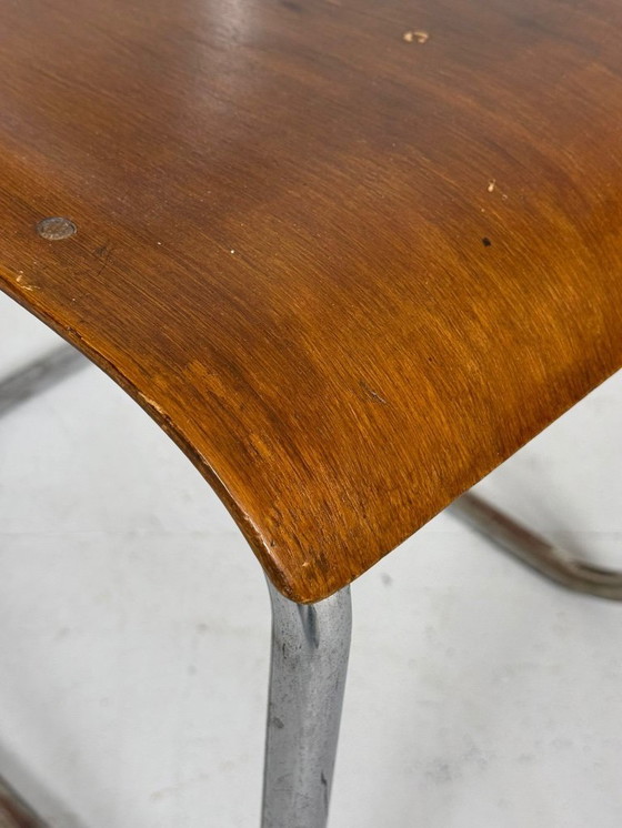 Image 1 of Juego de 2 sillas cantilever de Mart Stam para detectores de mosquitos, modelo: FN6, década de 1930