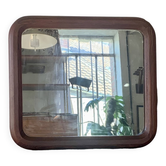 Alter, antiker Wandspiegel aus Holz – Wood, Vintage (photo 8 of 8)