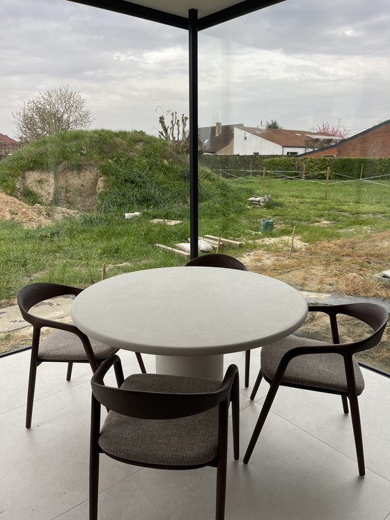 Image 1 of MORTEX tafel rond - nieuw - 120 x 120 cm