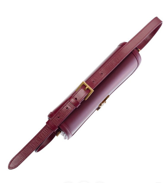 Image 1 of Sac YVES SAINT LAURENT en Cuir Bordeaux - 103446