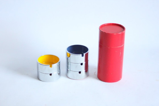 Image 1 of Posacenere modulari di Isamu Kenmochi, anni '60, set da 5