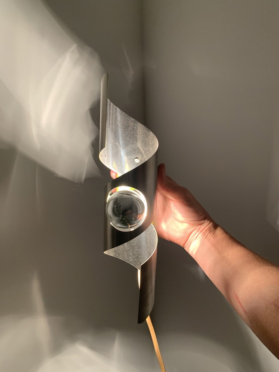 Image 1 of Touch wokkel wandlamp