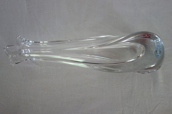 Image 1 of Große Soliflor Vase Kristall Daum H32cm